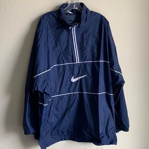 Vintage Nike Windbreaker Navy XL